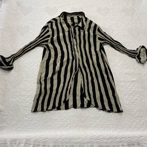 Michael Blake Button Down Blouse (See measurements)